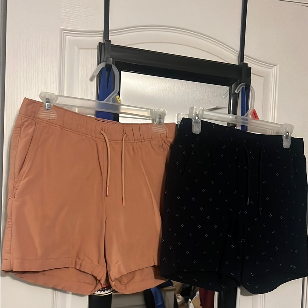 Women's Peach Drawstring Shorts